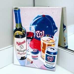 Washington Nationals Canvas Painting